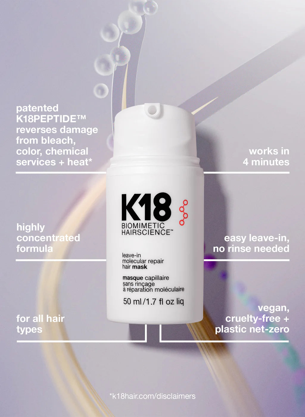 Lu hair Mask Bio k18 force