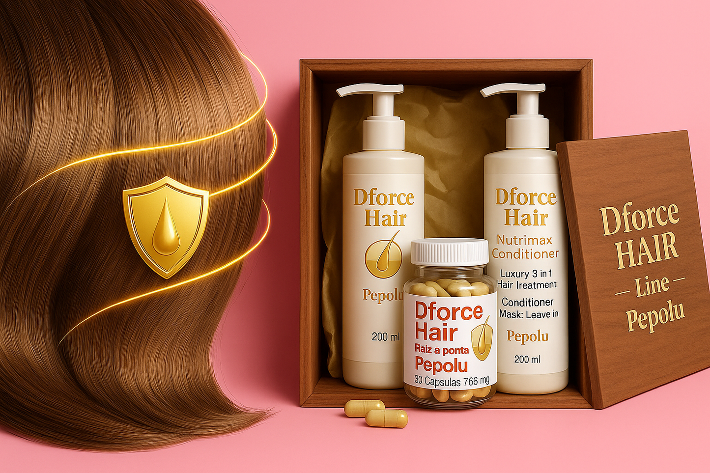 O Sistema Dforce Hair — Fim da Queda, Retorno da Confiança