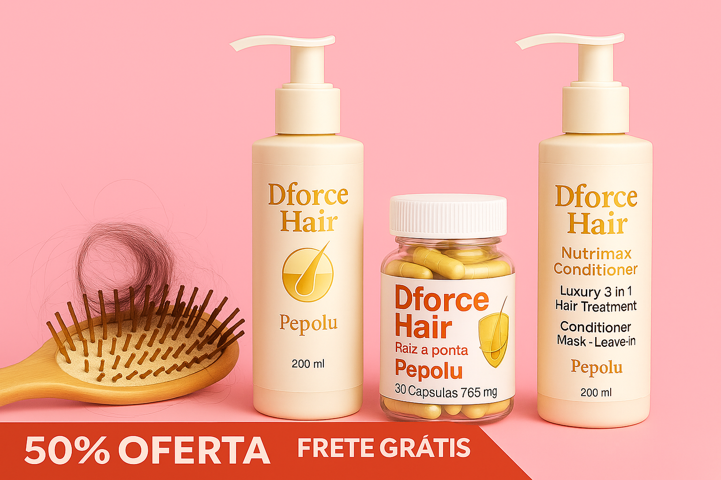 O Sistema Dforce Hair — Fim da Queda, Retorno da Confiança