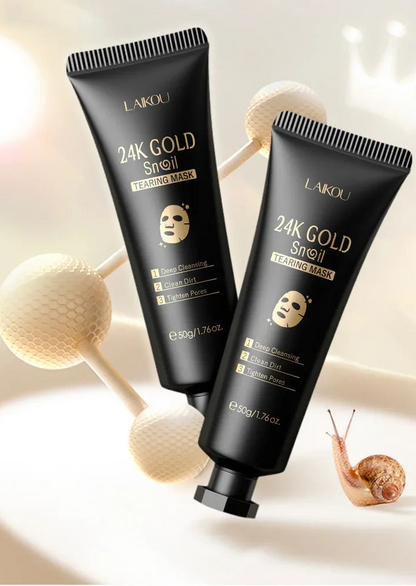 Lu Mask 24k Gold luxo