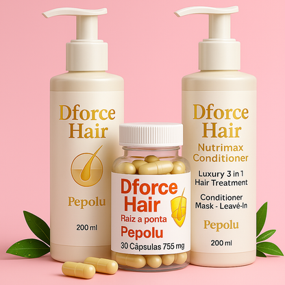 O Sistema Dforce Hair — Fim da Queda, Retorno da Confiança