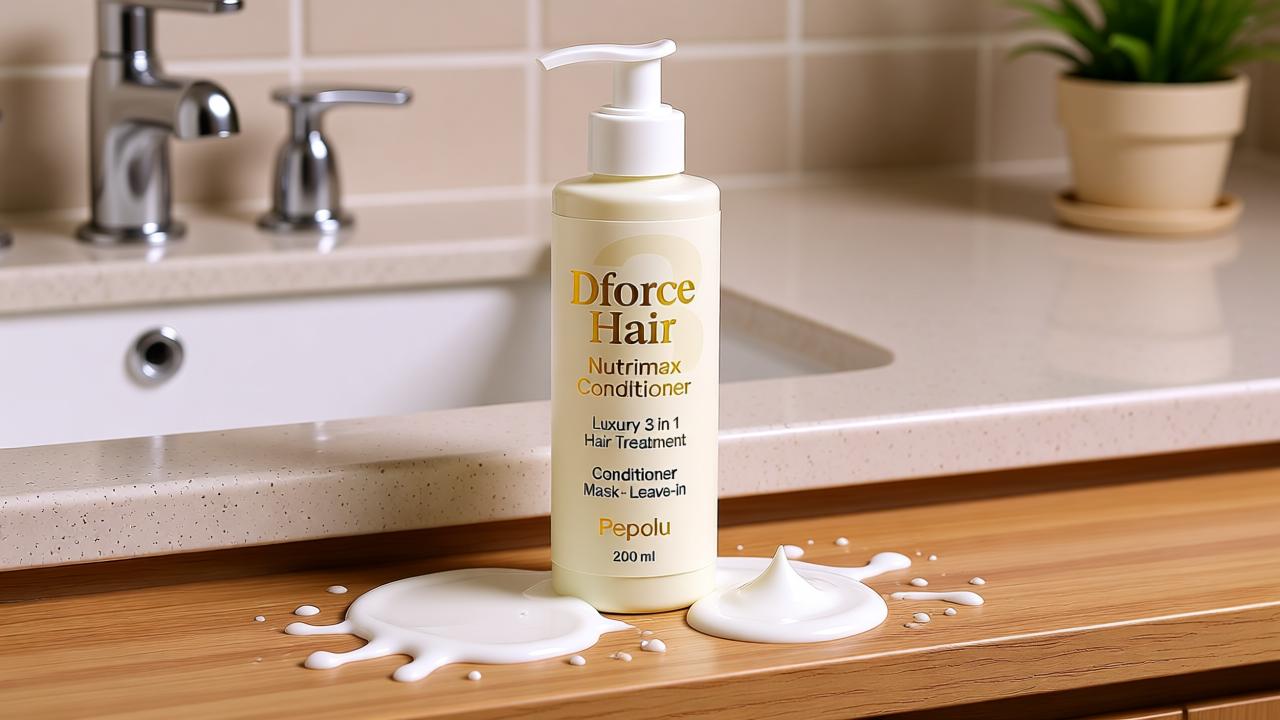 Dforce Hair Nutrimax Conditioner Luxury 3 in 1 Hair Treatment